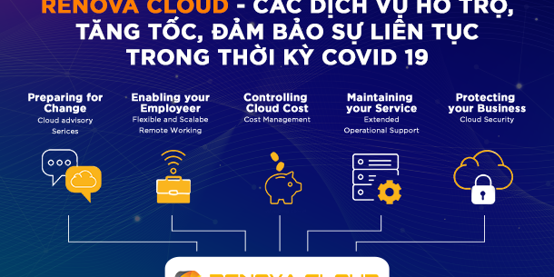 COVID 19: CÁC DỊCH VỤ HỖ TRỢ TỪ RENOVA CLOUD