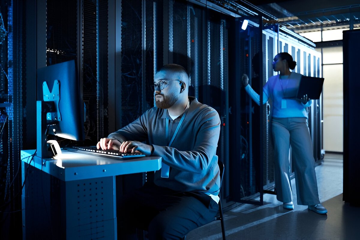 Overwhelmed IT manager facing challenges of managing AWS. 