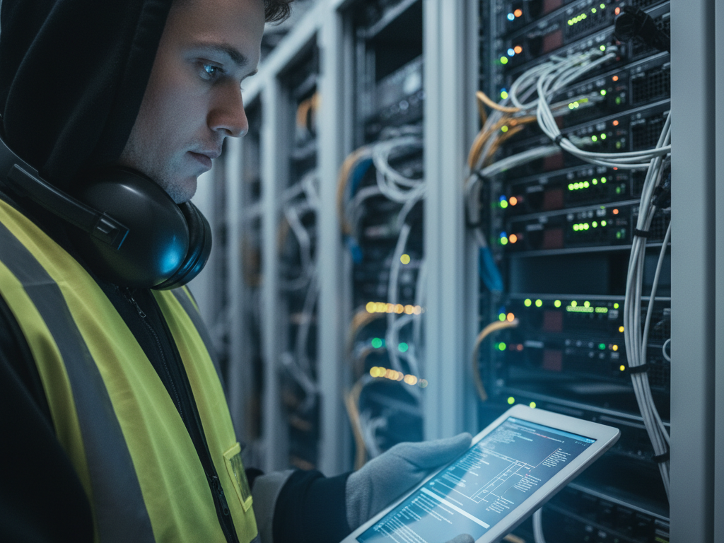 Person evaluating AWS Managed Service Provider options.