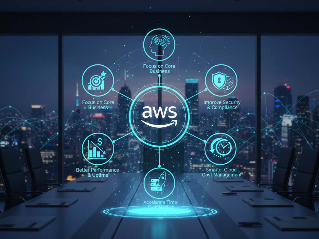 The benefits of partnering with an AWS Managed Service Provider.