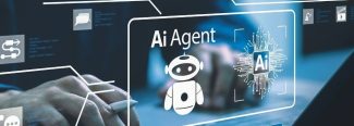 Hình ảnh AI Agent kết hợp trí tuệ nhân tạo để hỗ trợ xử lý công việc và ra quyết định